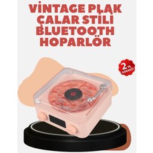 Retro Kristal Netliğinde Ses – Gece Işıklı Retro Bluetooth Hoparlör Midastech