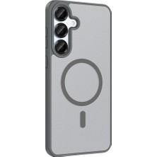 Apsuwa Samsung Galaxy S24 Kılıf Babet Magsafe Şarj Özellikli Silikon + Ekran Koruyucu