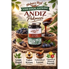 Nature's Food Andız Pekmezi Özü Net 315gr | %100 Doğal Katkısız | Yoğun Kıvam Geleneksel Pekmez