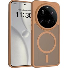 Mey İthalat Mey Ithalat®  Xiaomi Mi 15 Ultra Jota Magsafe Kapak - Çöl Titanyum