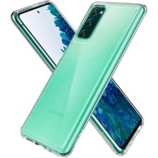 Mey İthalat Mey Ithalat®  Samsung Galaxy S20 Fe Kılıf Lüx Şeffaf Silikon