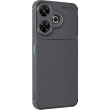 Mey İthalat Mey Ithalat®  Xiaomi Redmi 13 4g Kılıf Auto Focus Karbon Kapak - Gri