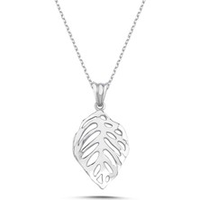 La Mia Felicita 925 Ayar Gümüş Yaprak Kolye