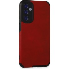 Mey İthalat Mey Ithalat®  Samsung Galaxy M34 5g Kılıf Loop Deri Silikon - Kırmızı