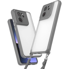 Mey İthalat Mey Ithalat®  Xiaomi Mi 13T Pro Kılıf Penta Silikon Kılıf - Titan Gri