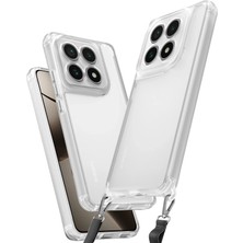 Mey İthalat Mey Ithalat®  Xiaomi Mi 14T Pro Kılıf Penta Silikon Kılıf - Şeffaf