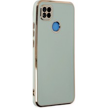 Mey İthalat Mey Ithalat®  Xiaomi Redmi 9c Kılıf Volet Silikon - Açık Yeşil