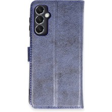 Mey İthalat Mey Ithalat®  Samsung Galaxy M34 5g Kılıf Trend S Plus Kapaklı Kılıf - Lacivert