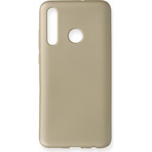 Mey İthalat Mey Ithalat®  Huawei Honor 20 Lite Kılıf First Silikon - Gold