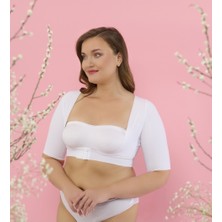 Yeni Inci Beyaz Kadın Kol ve Sırt Için Korse M 000 55