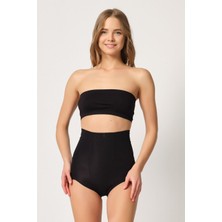 Siyah Mı Emay 2920 Yüksek Bel Karın Desteklı Slip Lazer Korse