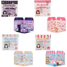 30001 Sun-Cms-Oyun Set Stıcker House Food Courts Kuromı Cınnamorolı H Kıtty My