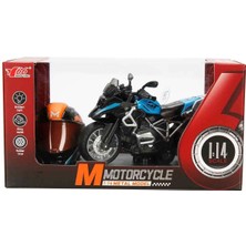 5834 Sun-Myg-Motosiklet 1 14 Bmw Off-Road Kasklı Figür Pb 3r Ses Işık
