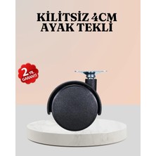 4 cm Çap Kilitsiz Tekerlek Ayağı Tekli Hafif Mobilyalar Için Midastech