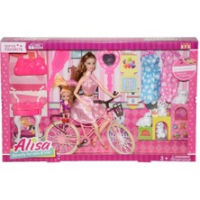 255 Efe, Alisa ve Bisikleti Oyun Seti / +3 Yaş