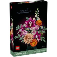 Ergün Collection 10342 LEGO Botanicals Pembe Çiçek Buketi 749 Parça +18 Yaş