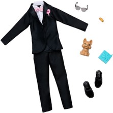 Ergün Collection HWV77 Barbie + Ken Fashion - Damat Aksesuarları (Bebekler Ürüne Dahil Değildir.)