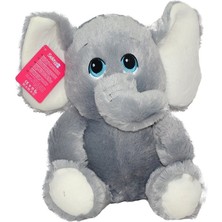 Ergün Collection 1257G Selay, Oturan Fil Gri 30 cm