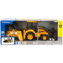 1:18 Ölçekli Sunman Uzaktan Kumandalı Volvo Kepçe Hareketli Kepçe ve Fonksiyonel Tasarım