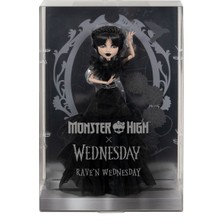HXJ03 Monster High Wednesday Balo Elbiseli Bebek