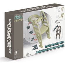 7242 Kaymaz Ayarlı Merdiven Klozet Adaptörü Eco Yeşil -Dolu Oyuncak