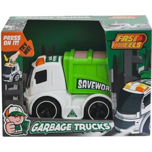 ER-244 Fast Wheels Çöp Kamyonu -Erdem Oyuncak
