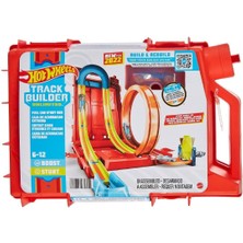 HDX78 Hw Track Builder Benzin Bidonu Akrobasi Seti, Hot Wheels Track Builder