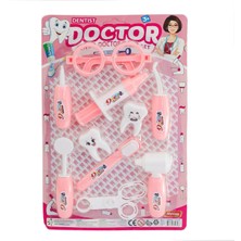 ERN-896 Heroes Toys Kartelalı Kız Dişçi Seti