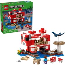21270 LEGO Minecraft Mooshroom Evi 500 Parça +8 Yaş