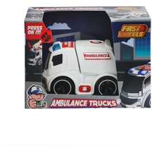 ER-247 Fast Wheels Ambulans Kamyonu -Erdem Oyuncak