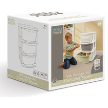 7130 3 Katlı 3 Çekmeceli Saklama Ünitesi -Dolu Oyuncak