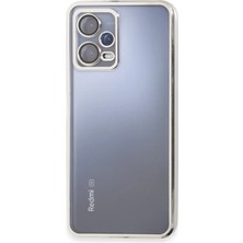 Mey İthalat Mey Ithalat®  Xiaomi Redmi Note 12 5g Kılıf  Lensli Silikon - Gold