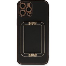 Mey İthalat Mey Ithalat®  iPhone 12 Pro Kılıf Coco Elit Kapak - Siyah