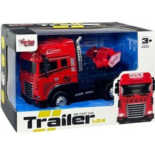 KLX800-247 Sürtmeli Işıklı Müzikli 1:24 Çekici (Tır Kafası)