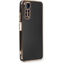 Mey İthalat Mey Ithalat®  Xiaomi Redmi Note 11 Kılıf Volet Silikon - Siyah