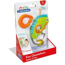 17332 Baby Clementoni - Interaktif Bukalemun Oyuncak +6 Ay