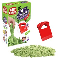 03687 Aksesuarlı Yeşil Kinetik Oyun Kumu 500 gr