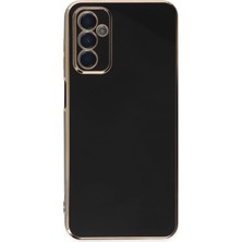 Mey İthalat Mey Ithalat®  Samsung Galaxy M23 Kılıf Volet Silikon - Siyah