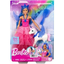 HRR16 Barbie Mavi Saçlı Prenses Bebek