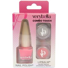 Ergün Collection VRB37000 Very Bella - Bakım Seti (2 Farklı Renk ve Aromalı Lip Gloss+Oje)