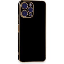 Mey İthalat Mey Ithalat®  Xiaomi Poco M6 Pro 5g Kılıf Volet Silikon - Siyah