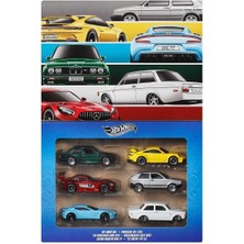 Ergün Collection JLB25 Hot Wheels Euro Style 6lı Araç Paketi 1:64