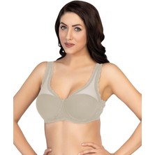 Ekru Mı Emay 172 C Pedli Dantelli Balenli Minimazer