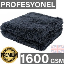 Jo Moyner Mikrofiber Araç Kurulama Havlusu 1600 Gsm Araç Yıkama Bezi 40X40 cm Kore