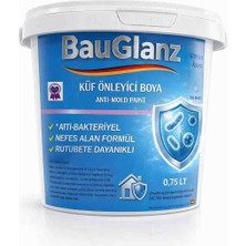 Bauglanz Profesyonel Anti-Mold Küf ve Rutubet Önleyici Boya 0.75 L - Alman Formüllü