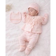 Ürünya Kız Bebek Dantelli Hastane Çıkışı 5'li Set