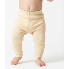 Ürünya Unisex Bebek %100 Organik Pamuklu Fitilli Alt Tulum