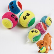 Üçlü Tenis Topu Köpek Oyuncağı
