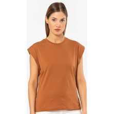Türen Kadin Vatka Görünümlü T-Shirt