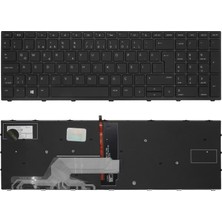 Notespare Hp Uyumlu Probook 450 G5 (1LU50AV), 450 G5 (1LU51AV) Klavye Tr Işıklı Siyah